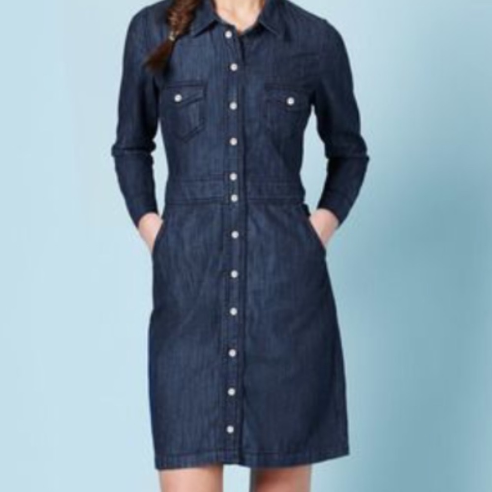 Denim dress by Boden
